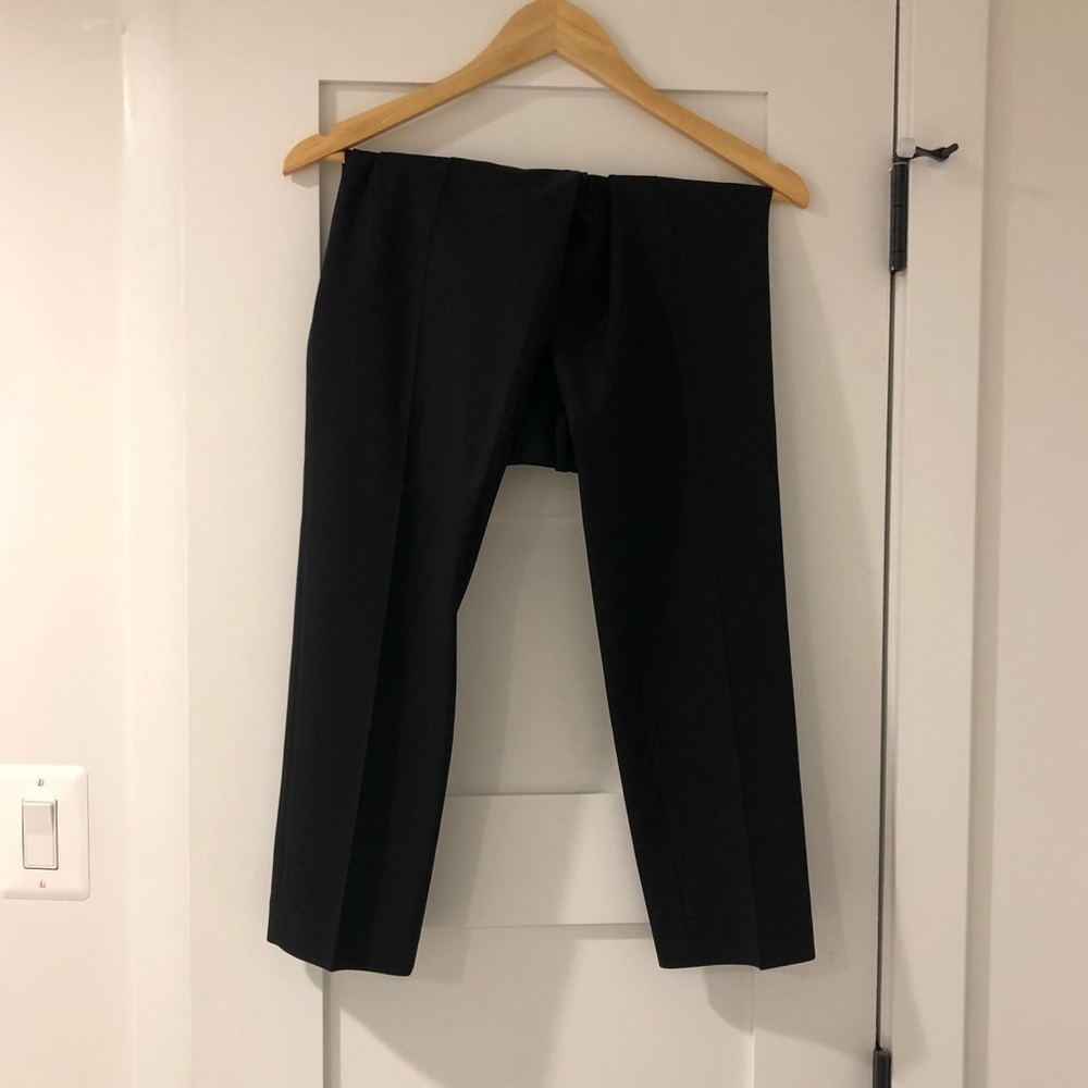 Everlane Black Slim Wool Pants